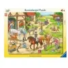 Puzzle Ravensburger - À la ferme équestre, 40 pièces