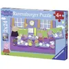 2 puzzles 24 pièces Peppa Pig à l'école Ravensburger