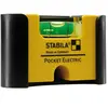 Stabila - Niveau à bulle Pocket Electric, 7 cm + clip ceinture - 18115
