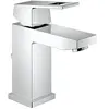 GROHE Eurocube Wastafelkraan - Lage uitloop - Met trekwaste - Chroom