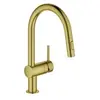 Grohe Minta Mitigeur d'évier avec douchette extractible, Cool Sunrise ...