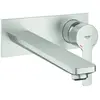 Mitigeur monocommande 2 trous lavabo GROHE Lineare - Taille L - Gris