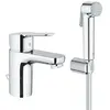Grohe Bauedge - Mitigeur De Lavabo Avec Douchette De Bidet, Chrome 237