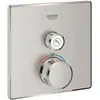Grohe Grohtherm SmartControl Mitigeur thermostatique encastré de douch...