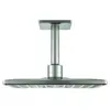 Grohe Rainshower hoofddouche+arm vierkant supersteel