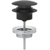 Grohe afvoergarnituur push-up phantom black
