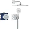 GROHE QuickFix Precision SmartControl inbouw douchesysteem - Vierkant ...