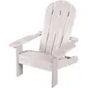 Fauteuil Adirondack pour Enfants - ROBA - Gris - Bois Résistant aux In...