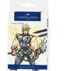 Faber-Castell Crayons à dessin - Set Feutres + Crayons aquarellables - Comic 3D