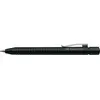 Faber-Castell Grip 2011 Stylo à bille Medium Tip - Frost Black, Blue Couleur d'encre