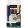 Faber-Castell - Marqueur CD S permanent MULTIMARK, étui de 8