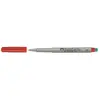 Faber-Castell - MULTIMARK marqueur CD non-permanent S, rouge