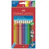 Faber-Castell - Crayons de couleur JUMBO GRIP, étui en carton de 12