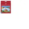 Faber-Castell - crayons de couleur CASTLE, étui de 24