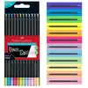 Faber-Castell, Écriture + dessin, Édition noire (Multicolore, 12 x)