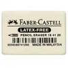 Faber-Castell rubbergum wit 1 stuk