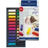 FABER-CASTELL Boîte 24 Pastels Carrés Tendres