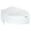 Siège de toilette avec couvercle blanc 150 kg A0071001 Ridder