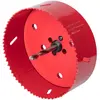 wolfcraft Scie cloche 121 mm Bi-Métal Rouge 5497000