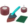 wolfcraft Jeu de polissage du bois 7 pièces 5642000