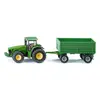 SIKU Tracteur John Deere et remorque