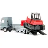 Siku 1762 MAN Lkw mit Planierraupe