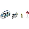 Siku VW T6 mit BMW Polizeimotorrad