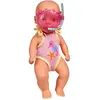Poupée de bain - Simba - New Born Baby - 30 cm - Fait des bulles - 3J+