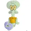 Peluche - Simba - SpongeBob Calamardo - Jaune - Vert - 3 ans et plus