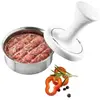Presse à burger pour mini-burgers SPARK - Gefu - Argent - Steaks hachés parfaitement ronds