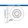 ATE Disques de frein pour AUDI: S1, A1 (Ref: 24.0110-0426.1)
