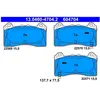 ATE Plaquettes de frein X4 pour FORD: Focus (Ref: 13.0460-4704.2)