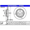ATE Disques de frein pour MAZDA: CX-3 (Ref: 24.0110-0418.1)