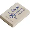 LAUFER Läufer 00240 SW 0240 Gomme très douce en caoutchouc Blanc
