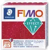 Staedtler Fimo Effect glitter rood 56g 8020-202