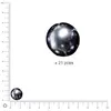 Rayher Perles de cire en verre Renaissance, ø 12 mm, anth