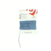 Rayher Fil élastique 1mm bleu moyen 5m, Fil + laine, Bleu