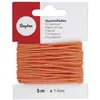 Rayher Fil de caoutchouc 1mm Orange 5m