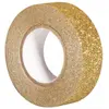 Rayher Masking tape pailleté - BANDE SCINTILLANTE OR - 15mm x 5m - Idéal pour loisir créatif