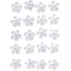Rayher, Autocollants, Deco-Sticker: fleurs en papier m. Demi perle, bl...