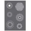 Pochoir 21 x 148 cm - Mandala - Rayher