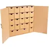 Rayher Carton 67367521 Calendrier de l'Avent recyclé FSC 100%, 29,6 x ...