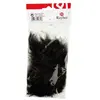Rayher Velcro plume, noir, 15 pièces