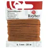 Rayher Cordon décoratif châtaigne, ø 1 mm x 20 m