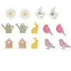 Rayher Saupoudrage bois été FSC multicolore