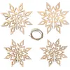 Rayher Flocons de neige 3D en bois, certifié FSC, naturel, 2 pièces, 9...