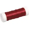 Rayher Fil bijoux à crocheter - Rouge - ø 0,3 mm - Bob 