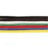 Rayher Assortiment Fils chenille, multicolore, 10 pces, 50cm X 9mm, arts créatifs, enfants-5210649