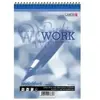 Landre LANDRÉ - Bloc-notes à spirale, A5, 40 feuilles, ligné 70g/m2, sans bois -355504021