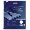 Landré - cahier à spirale work a4 80 feuilles 70g ligné perforé 4 trou...